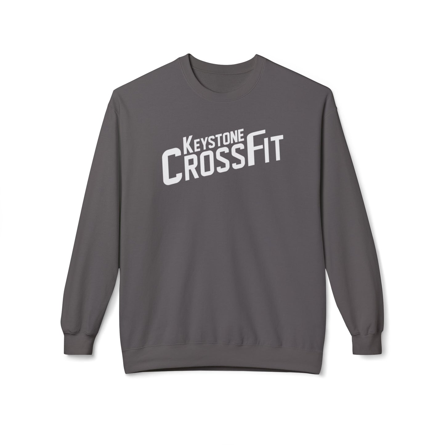 Unisex Fleece Crewneck - Simple Never Easy Back