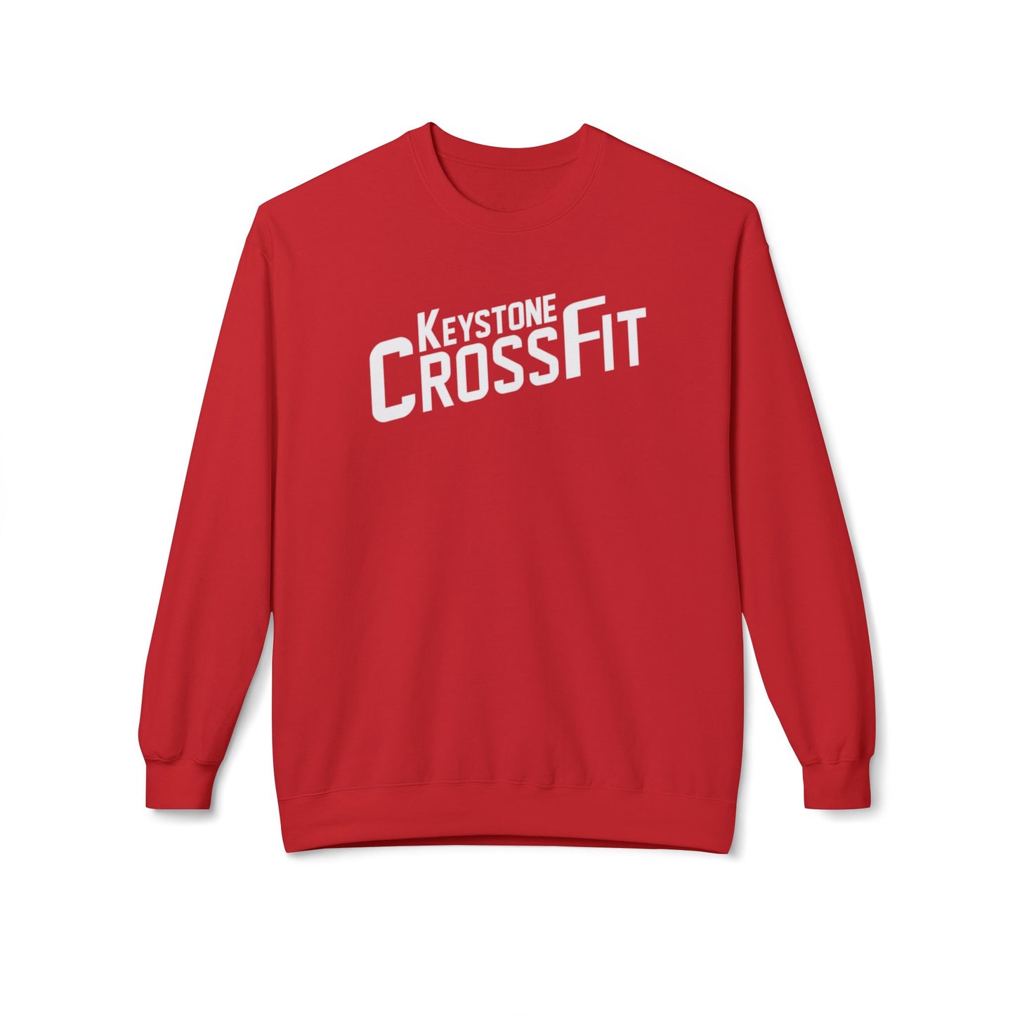 Unisex Fleece Crewneck - Simple Never Easy Back