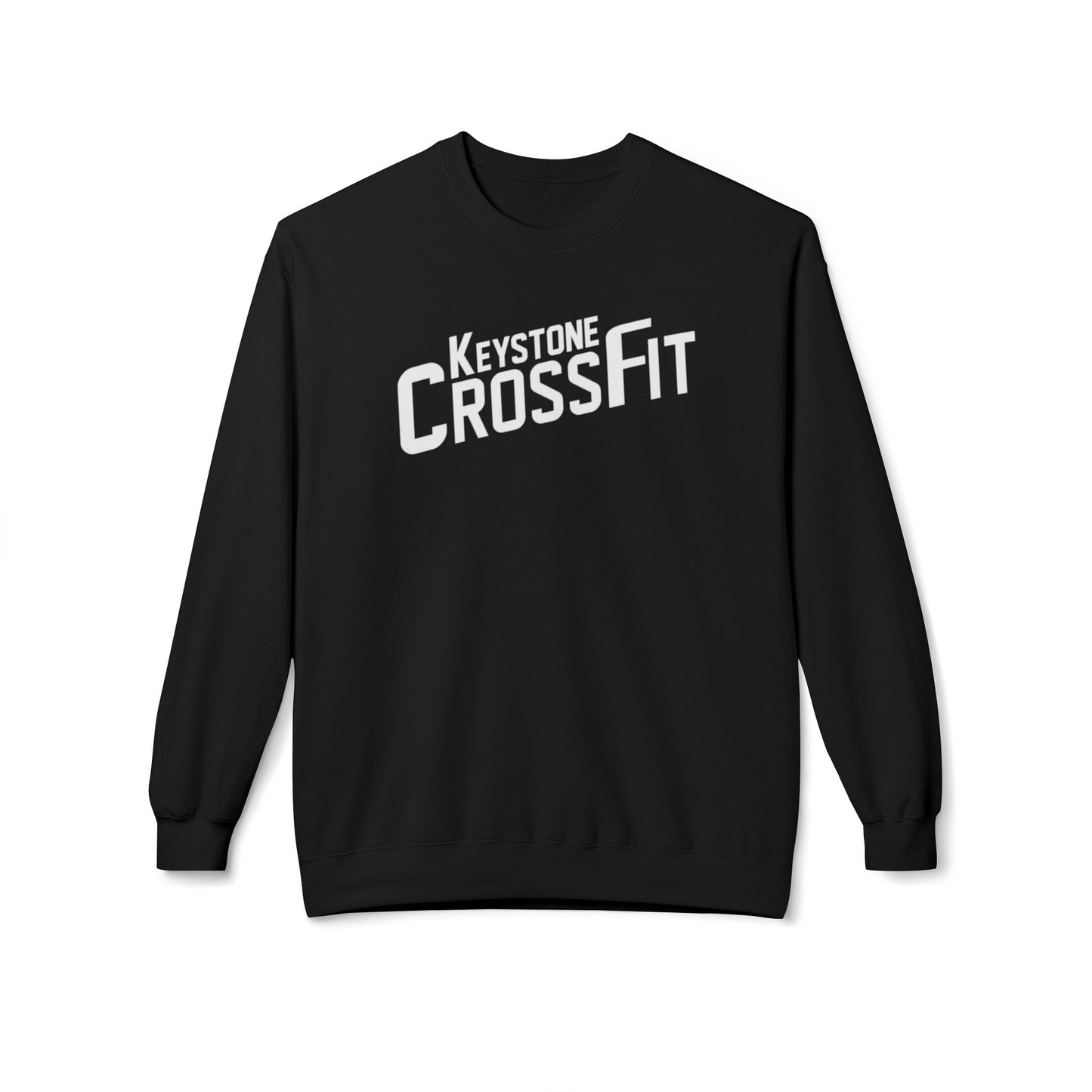 Unisex Fleece Crewneck - Simple Never Easy Back