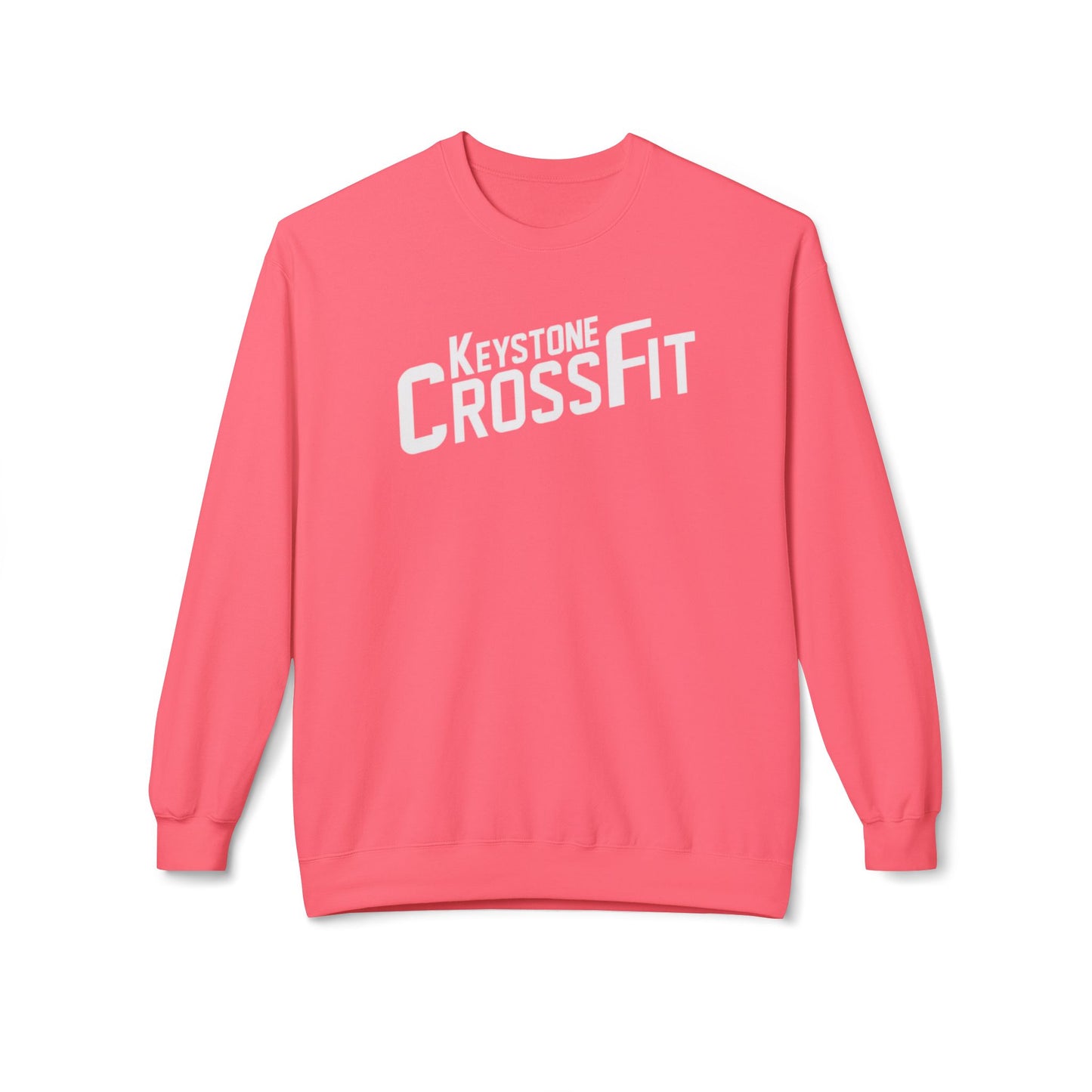 Unisex Fleece Crewneck - Simple Never Easy Back