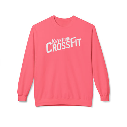 Unisex Fleece Crewneck - Simple Never Easy Back