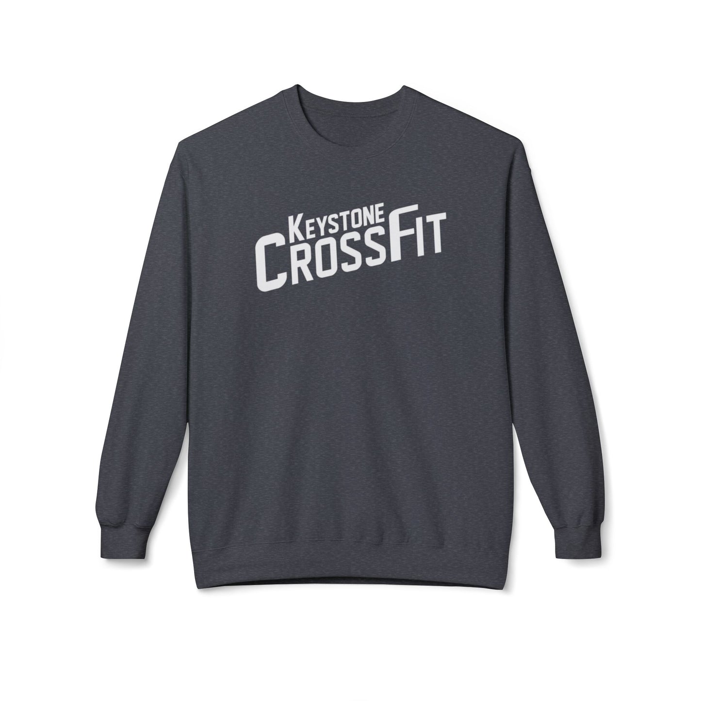 Unisex Fleece Crewneck - Simple Never Easy Back