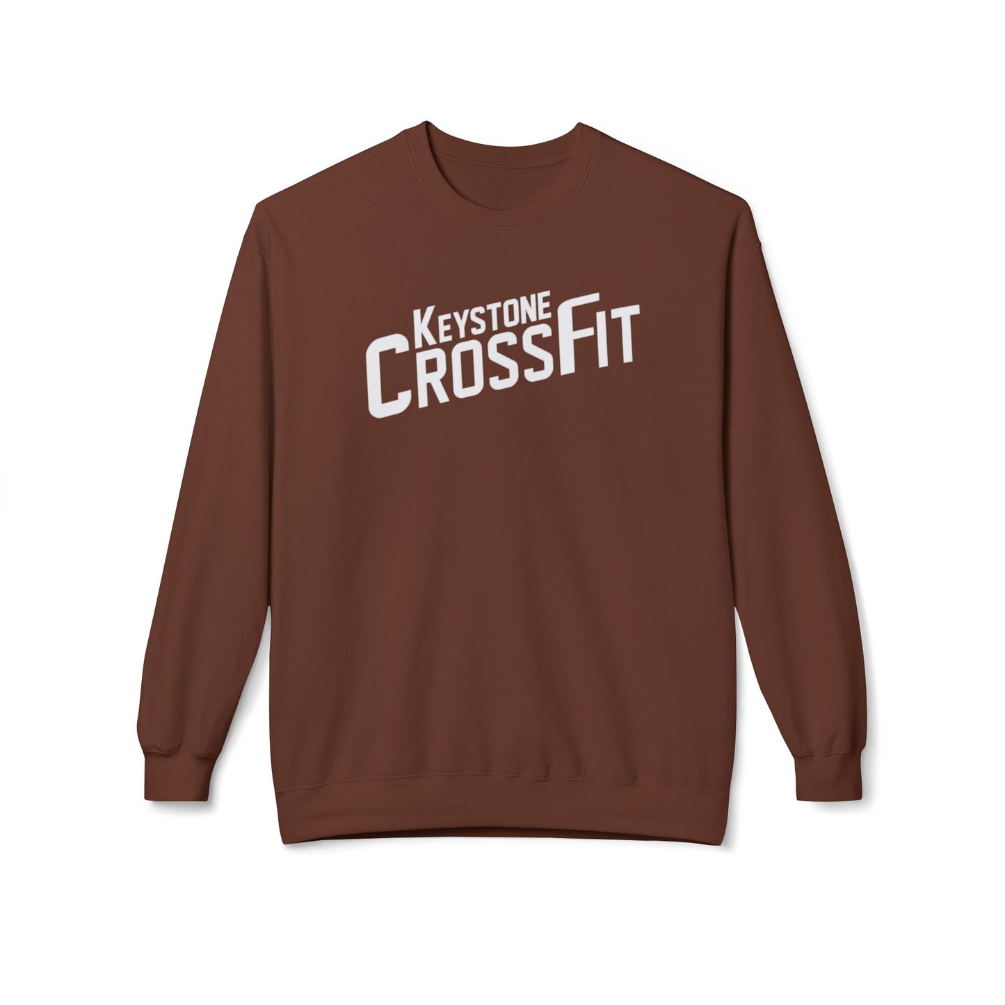 Unisex Fleece Crewneck - Simple Never Easy Back