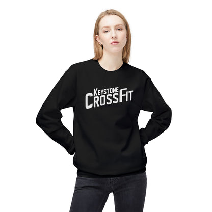 Unisex Fleece Crewneck - Simple Never Easy Back