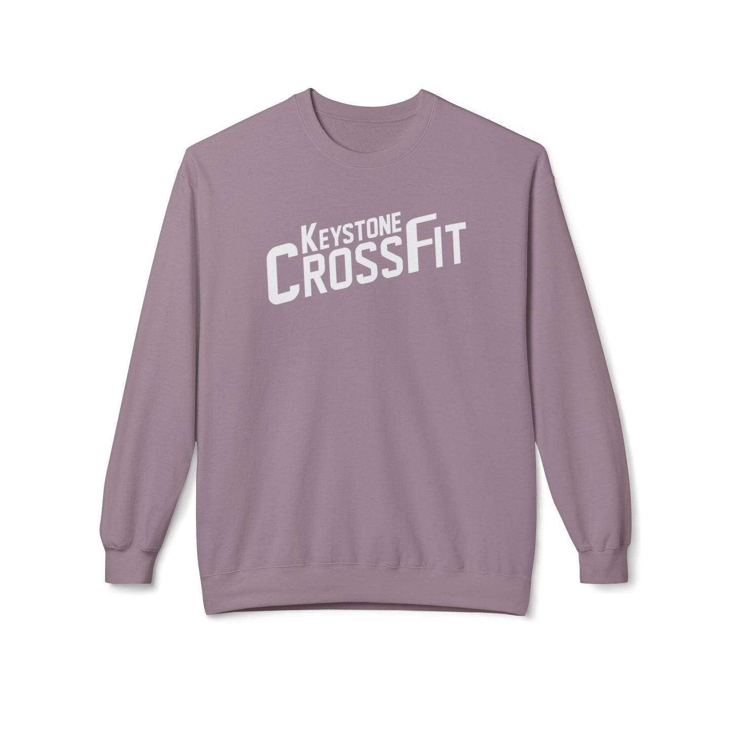 Unisex Fleece Crewneck - Simple Never Easy Back