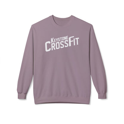 Unisex Fleece Crewneck - Simple Never Easy Back