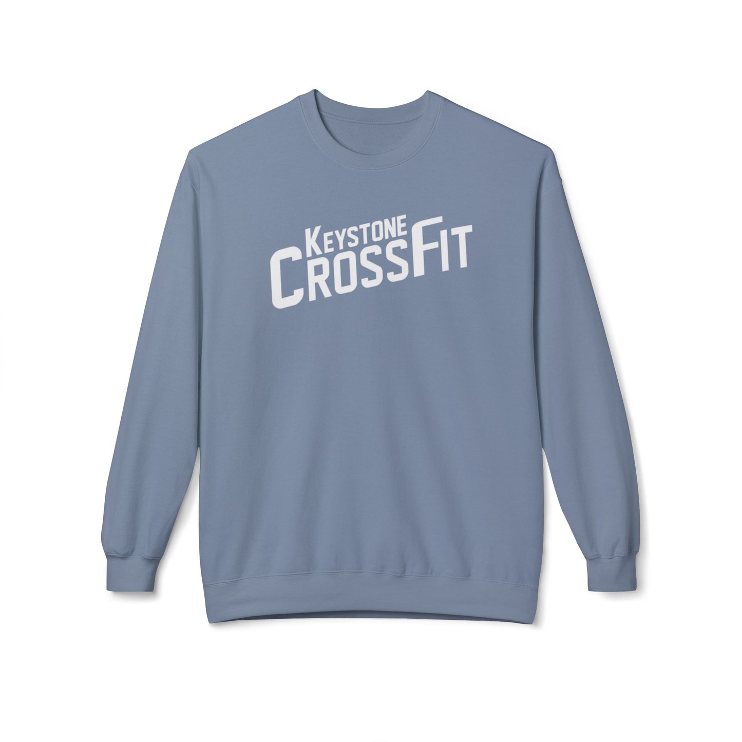 Unisex Fleece Crewneck - Simple Never Easy Back