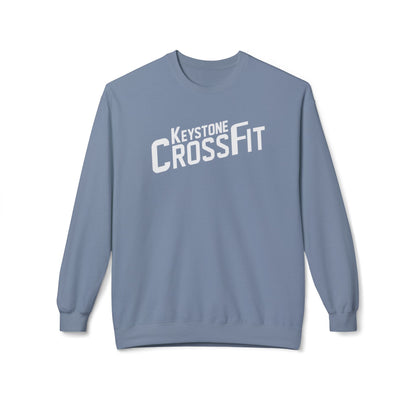 Unisex Fleece Crewneck - Simple Never Easy Back