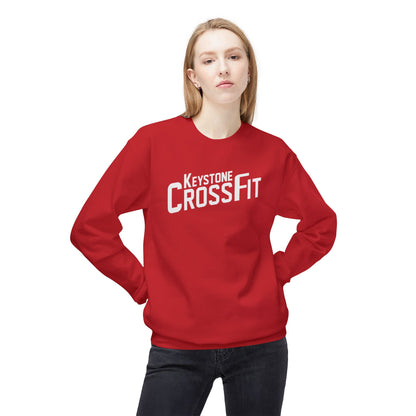 Unisex Fleece Crewneck - Simple Never Easy Back