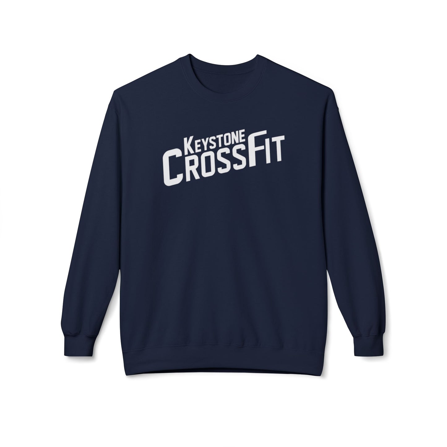 Unisex Fleece Crewneck - Simple Never Easy Back