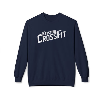 Unisex Fleece Crewneck - Simple Never Easy Back