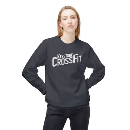 Unisex Fleece Crewneck - Simple Never Easy Back