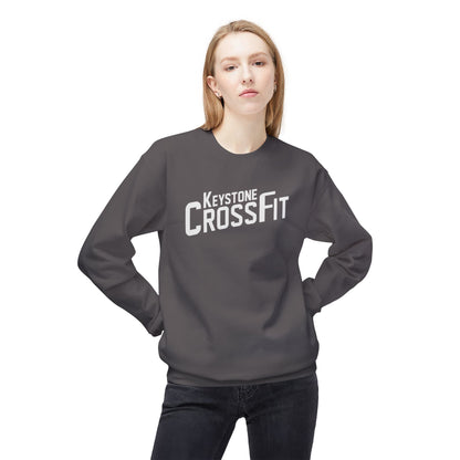 Unisex Fleece Crewneck - Simple Never Easy Back