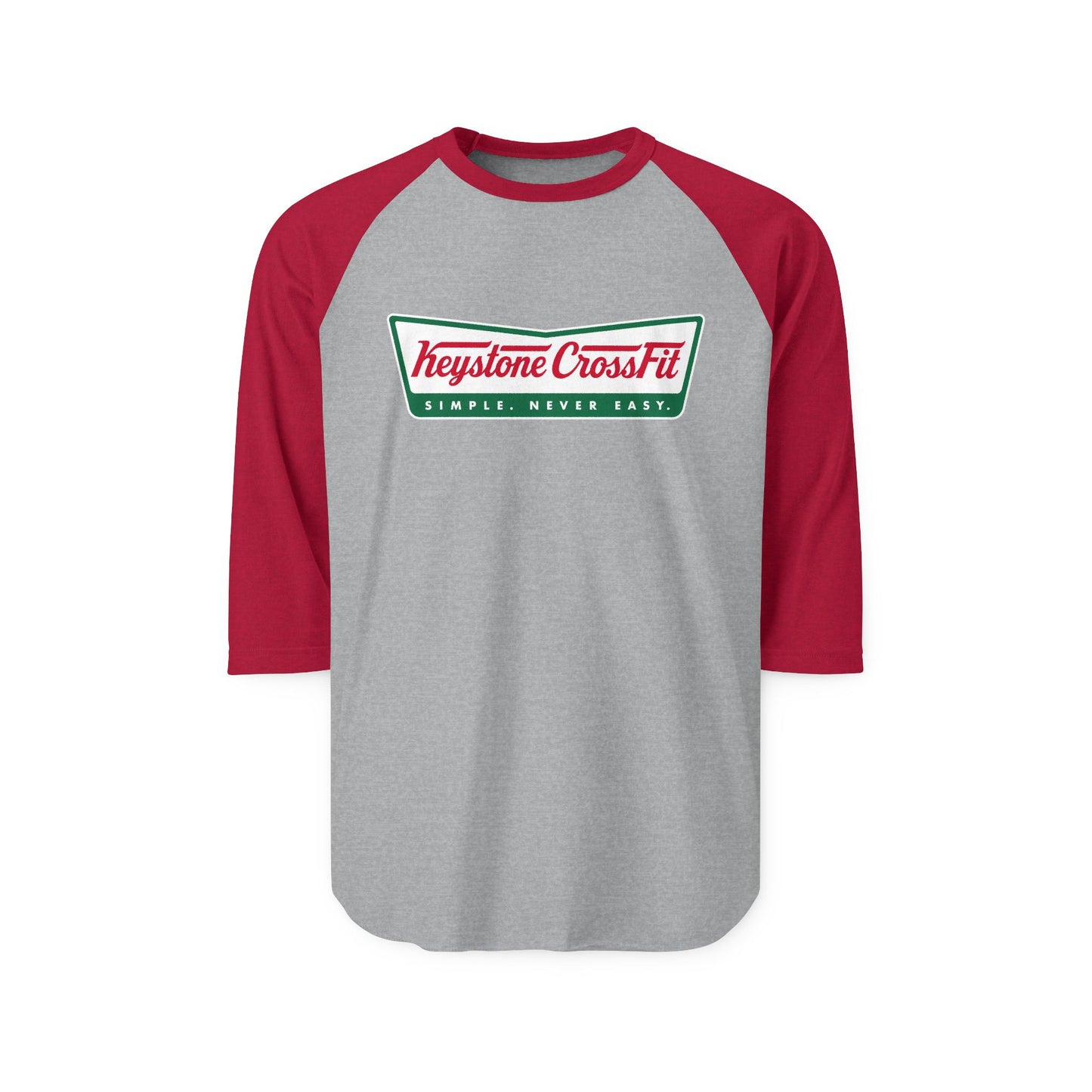 3/4 Sleeve "Krispy Kreme" KCF Baseball Tee