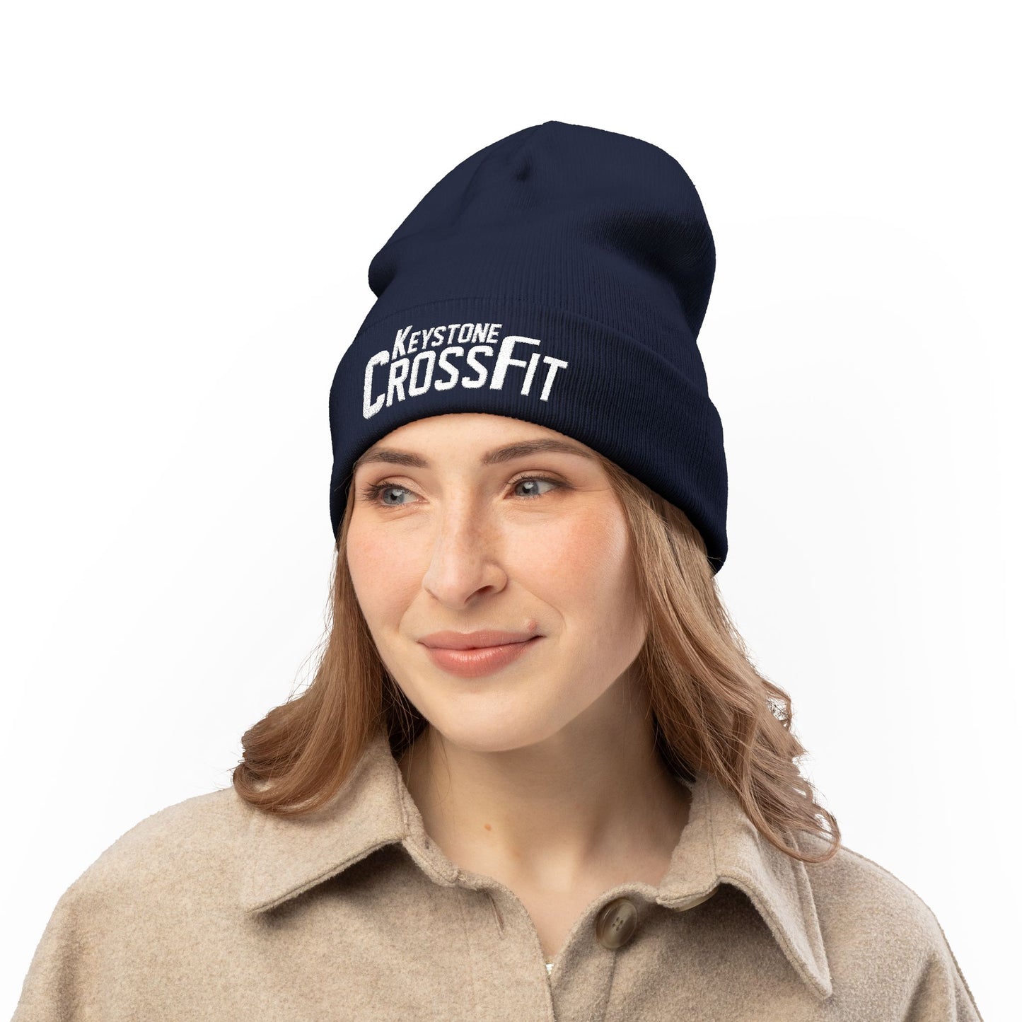 Knit Beanie (Embroidery)