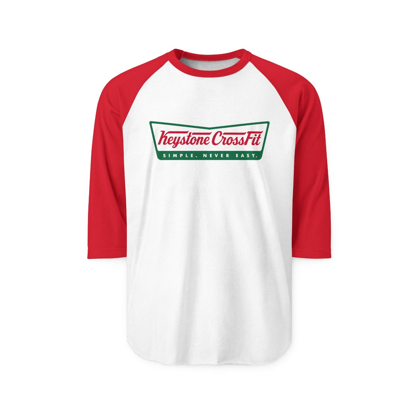 3/4 Sleeve "Krispy Kreme" KCF Baseball Tee
