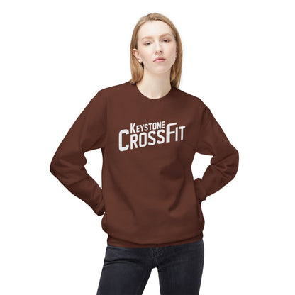 Unisex Fleece Crewneck - Simple Never Easy Back