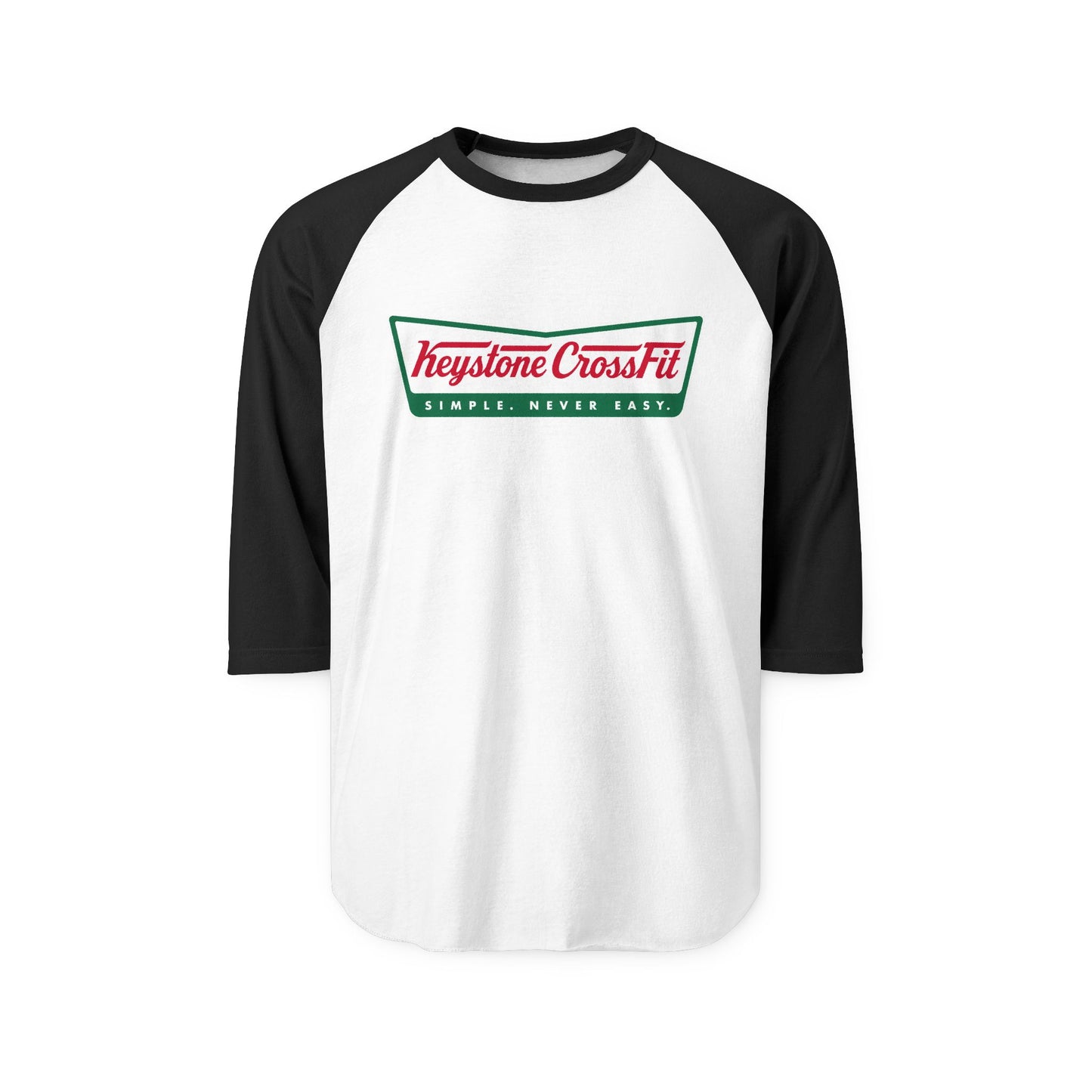 3/4 Sleeve "Krispy Kreme" KCF Baseball Tee